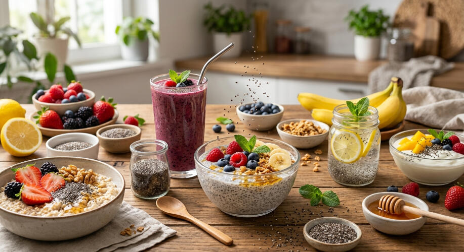 بررسی جامع فیزیولوژیک و زمان‌بندی بهینه مصرف دانه چیا